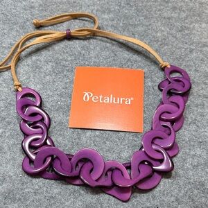 Purple Statement Necklace